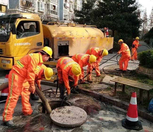 蒙山市政管道清淤