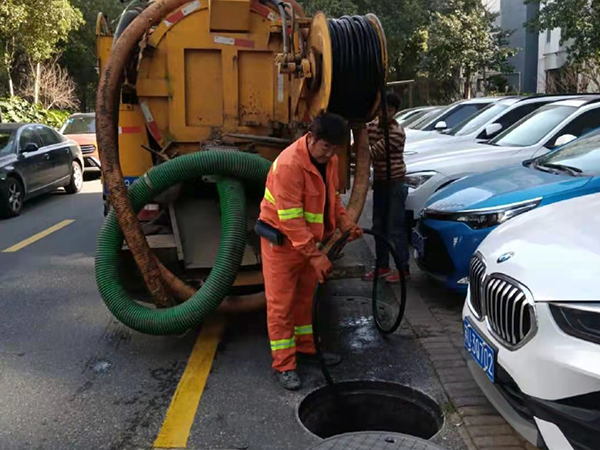蒙山排污管道清淤